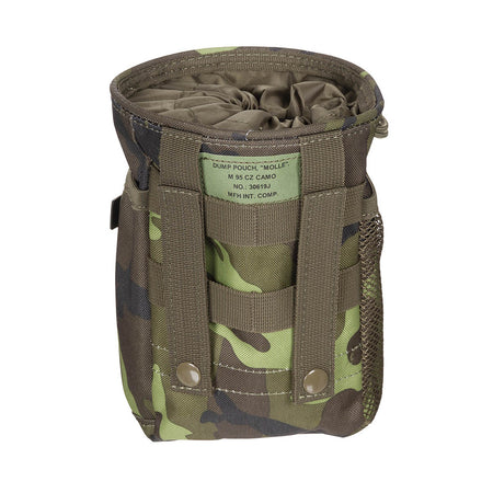 MFH Airsoft Molle Dump Bag Pouch CZ Camo