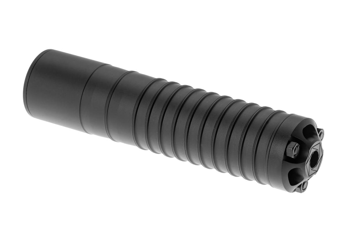 5KU Airsoft DTKP Silencer Type-1 Black 14mm CCW Thread