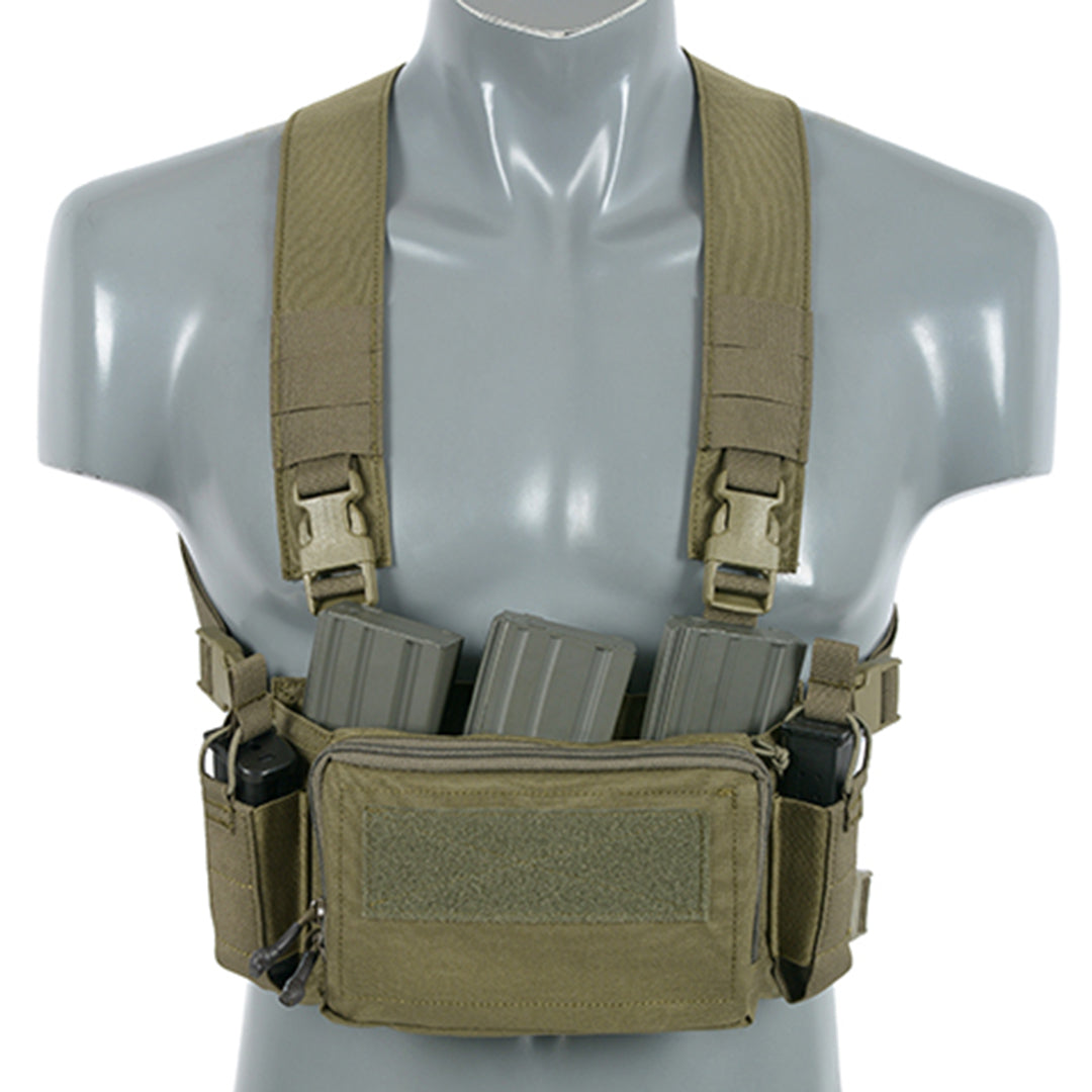 Emerson Micro Multi Mission Light Chest Rig Harness Ranger Green