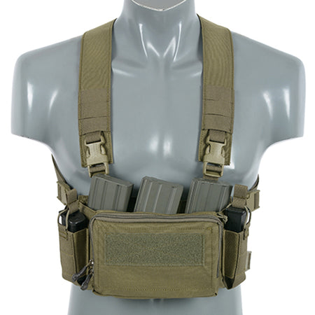 Emerson Micro Multi Mission Light Chest Rig Harness Ranger Green