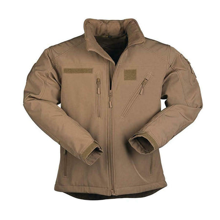 Mil-Tec SCU 14 Mens Softshell Jacket Coyote