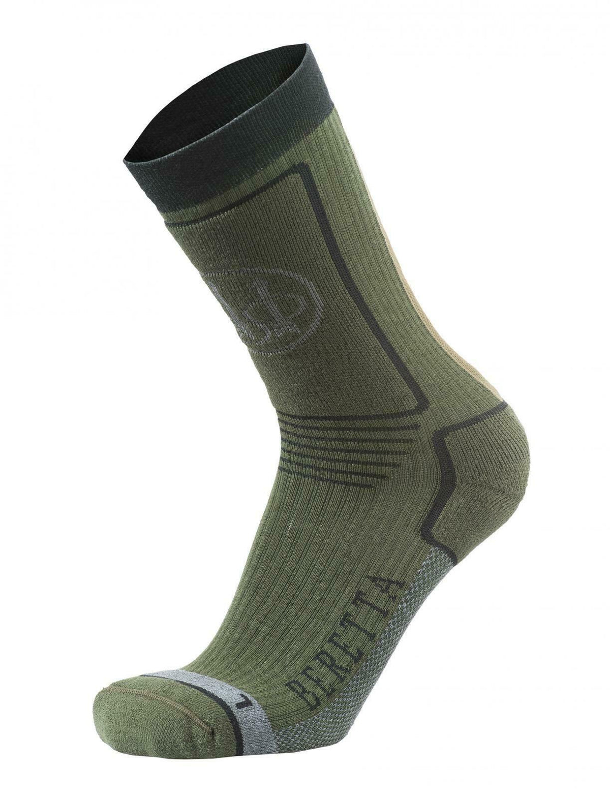 Beretta Mens Hunting Short Socks Green