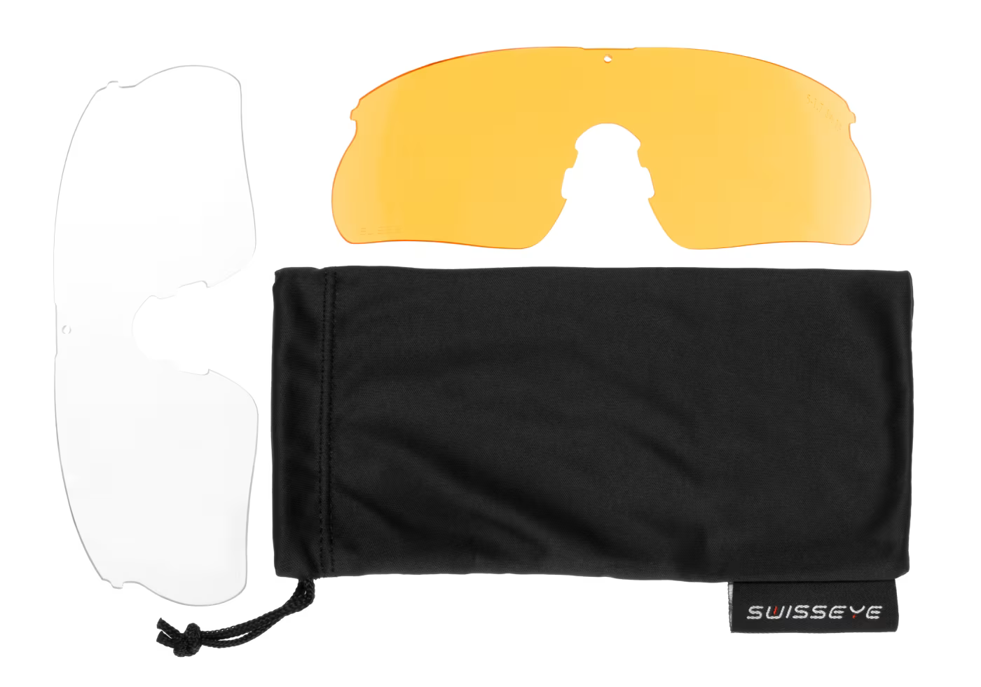 Swiss Eye Raptor Tactical Safety Glasses 3 Lenses