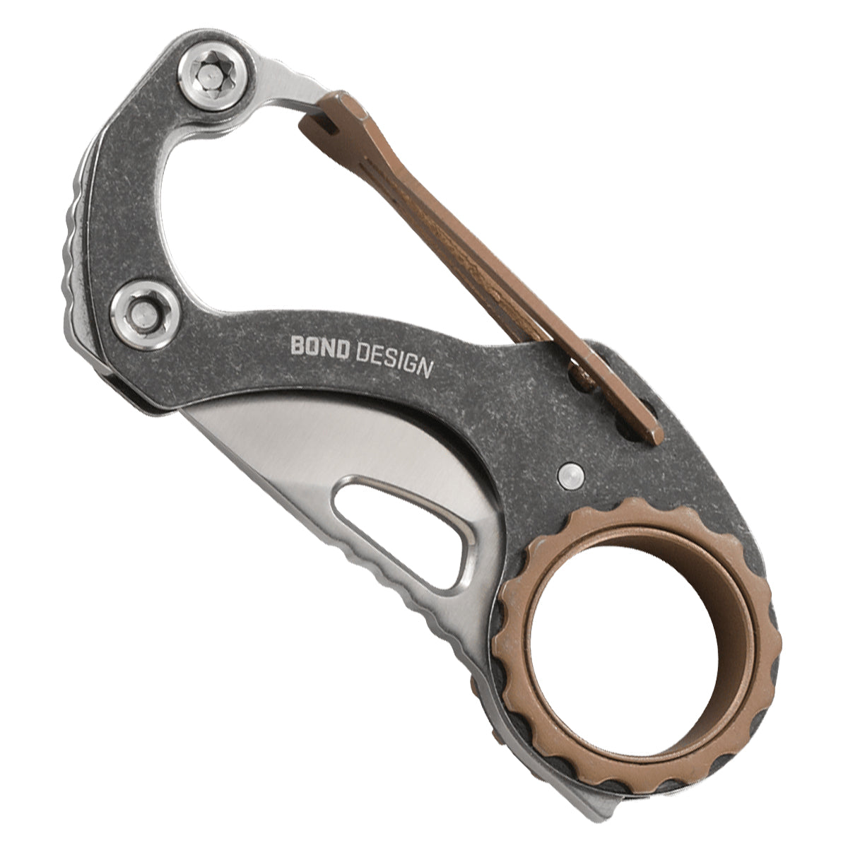 CRKT Compano Mike Bond Carabiner Folding Knife