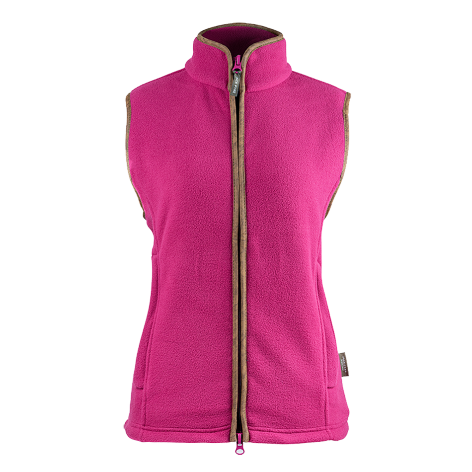 Jack Pyke Ladies Countryman Fleece Gilet Roselle