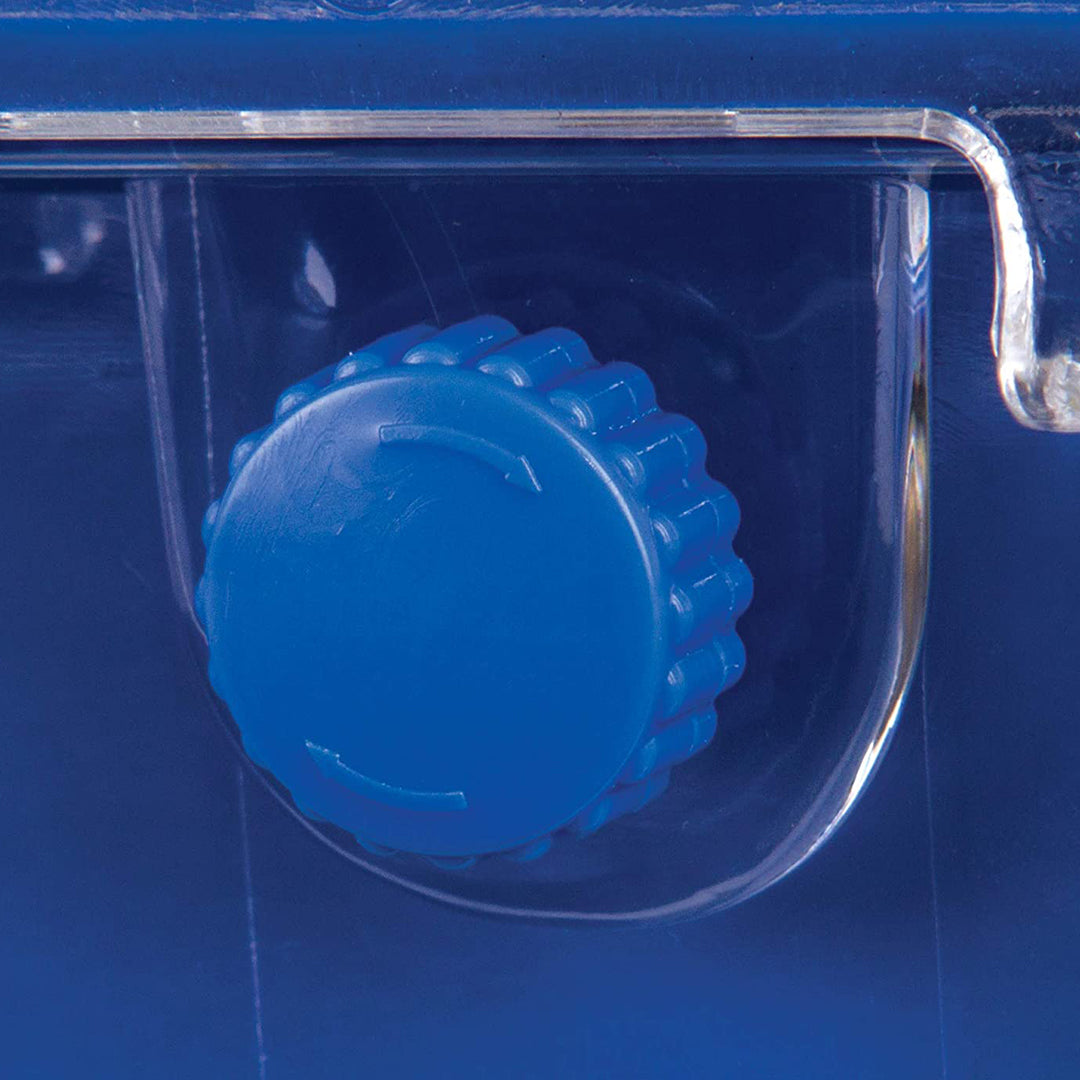 Flambeau HD Tuff Gear Box Blue Clear 7.5” 
