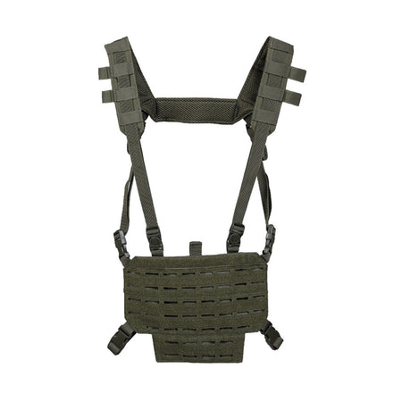 Mil-Tec Tactical Chest Rig Lightweight Vest OD Olive Green
