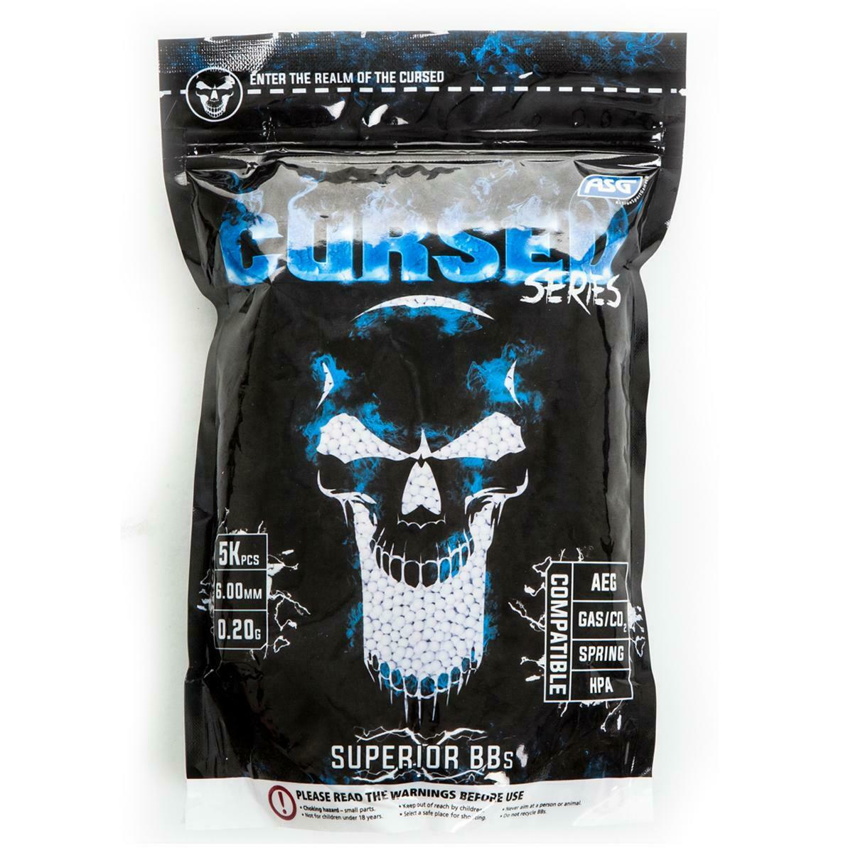 ASG Cursed 0.2g BB’s 1KG Bag (5000) 6mm
