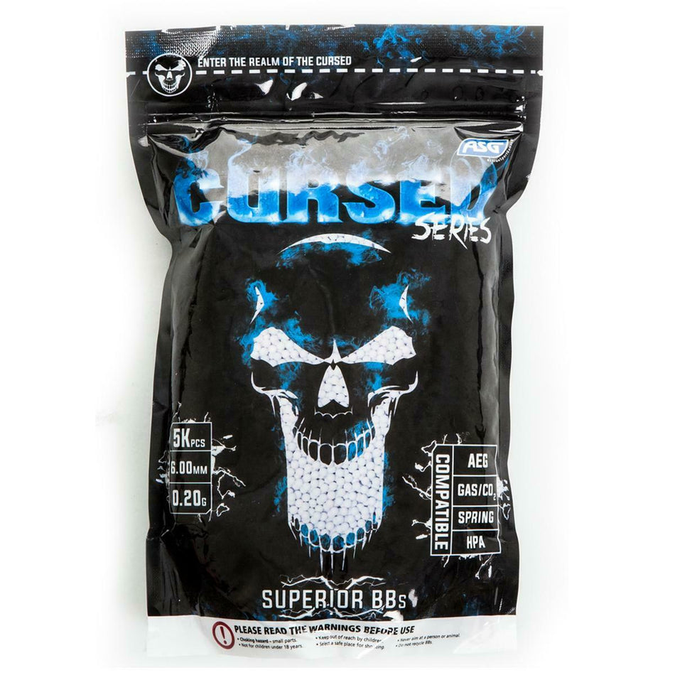 ASG Cursed 0.2g BB’s 1KG Bag (5000) 6mm