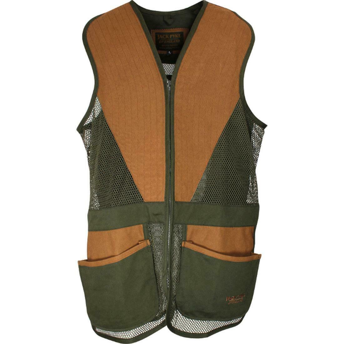 Jack Pyke Sporting Skeet Vest Green 