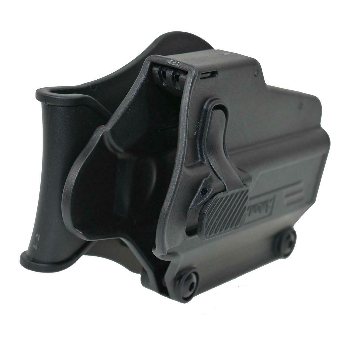 Amomax Per-Fit Universal Holster Black Left Handed 